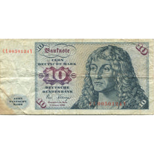 Banknote, GERMANY - FEDERAL REPUBLIC, 10 Deutsche Mark, 1980, 1980-01-02