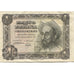 Banknote, Spain, 1 Peseta, 1951, 1951-11-19, KM:139a, AU(50-53)