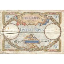 France, 50 Francs, Luc Olivier Merson, 1933, 1933-06-22, TB, Fayette:16.4