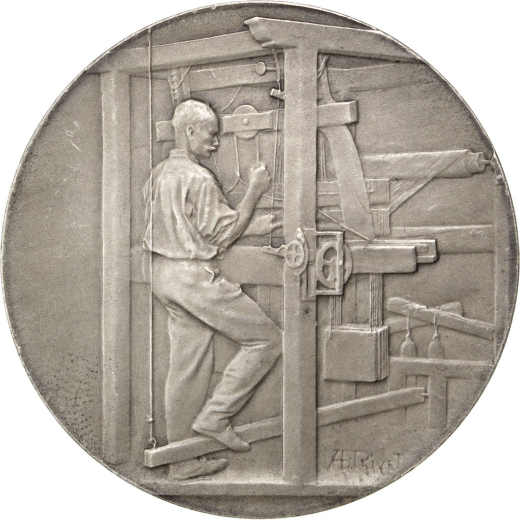 France, Medal, French Third Republic, Business & industry, 1909, Rivet