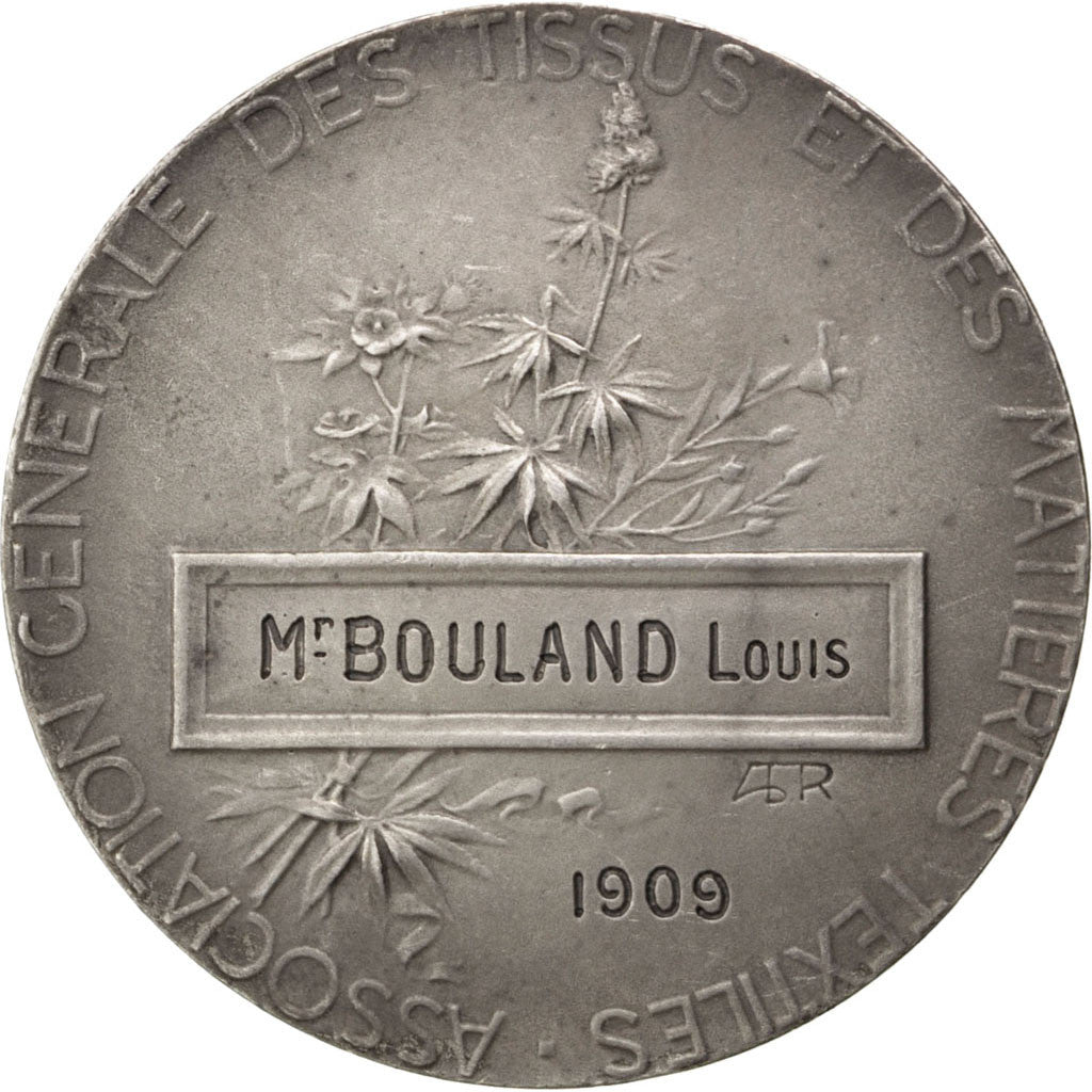 France, Medal, French Third Republic, Business & industry, 1909, Rivet
