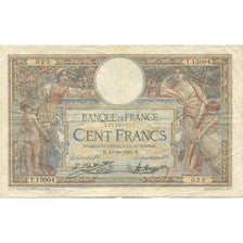 França, 100 Francs, Luc Olivier Merson, 1925, 1925-10-15, VF(20-25)