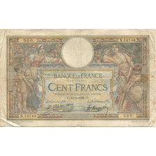 Francja, 100 Francs, Luc Olivier Merson, 1926, 1926-03-16, VF(20-25)