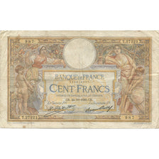 France, 100 Francs, Luc Olivier Merson, 1930, 1930-10-23, TB, Fayette:24.9