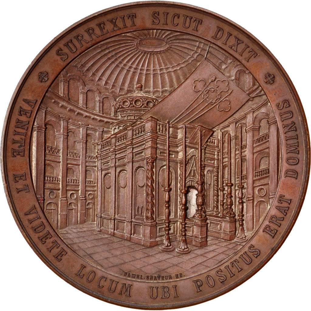 Pélerinage de Terre Sainte, Médaille