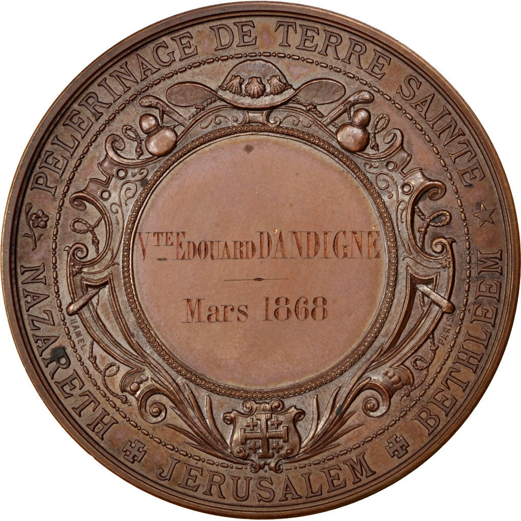 Pélerinage de Terre Sainte, Médaille