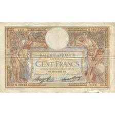 France, 100 Francs, Luc Olivier Merson, 1933, 1933-03-30, VF(20-25)