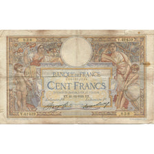France, 100 Francs, Luc Olivier Merson, 1933, 1933-12-21, VF(20-25)