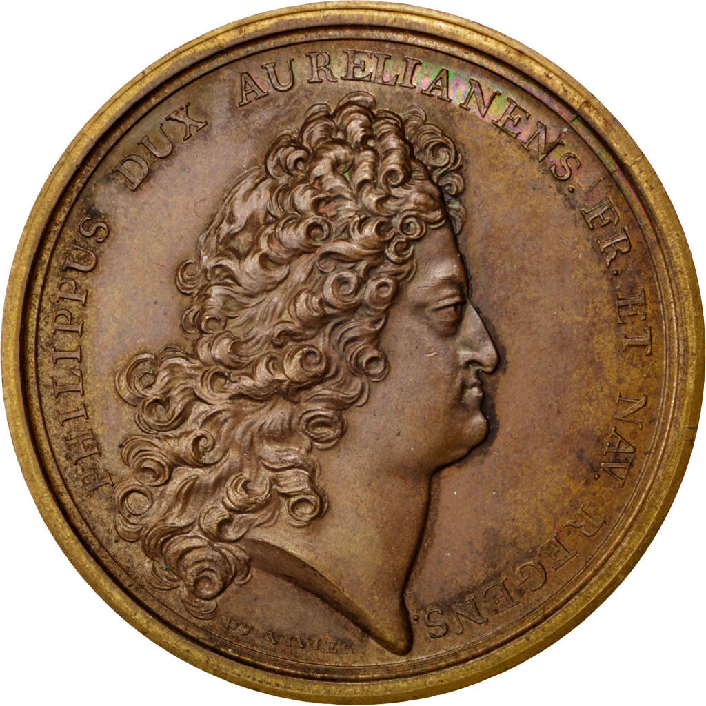 Louis XV, Régence, Médaille, Education du Roi