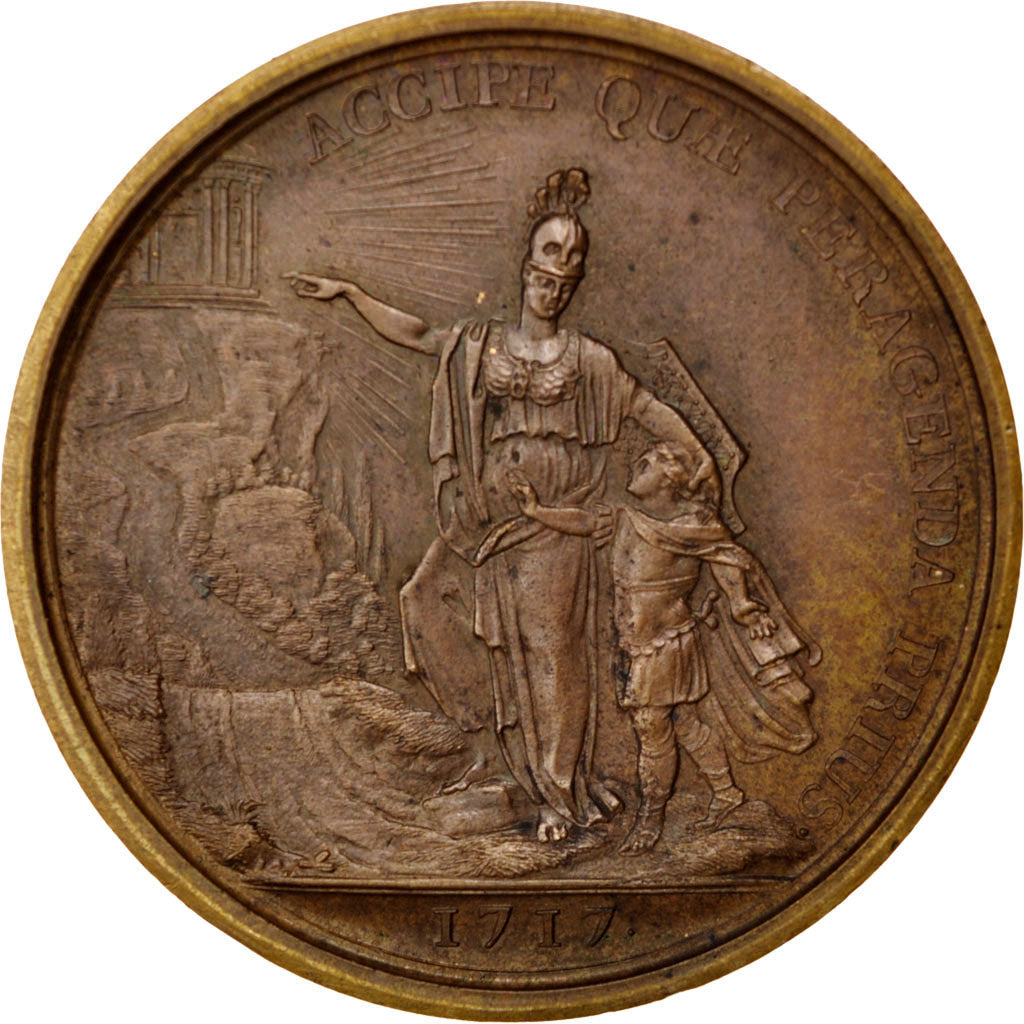 Louis XV, Régence, Médaille, Education du Roi