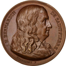 FRANCE, History, Louis XVIII, Medal, 1823, AU(50-53), Bronze, 40.00