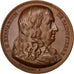 FRANCE, History, Louis XVIII, Medal, 1823, AU(50-53), Bronze, 40.00