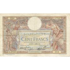 France, 100 Francs, Luc Olivier Merson, 1938, 1938-01-27, VF(20-25)