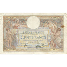 France, 100 Francs, Luc Olivier Merson, 1938, 1938-04-28, VF(20-25)