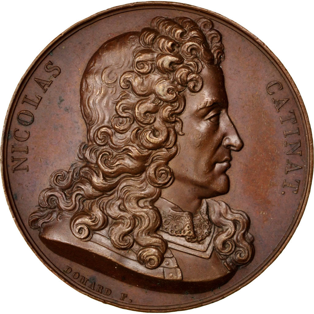 FRANCE, History, Louis XVIII, Medal, 1823, AU(50-53), Domard, Bronze, 38.10