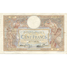 France, 100 Francs, Luc Olivier Merson, 1938, 1938-07-07, VF(20-25)