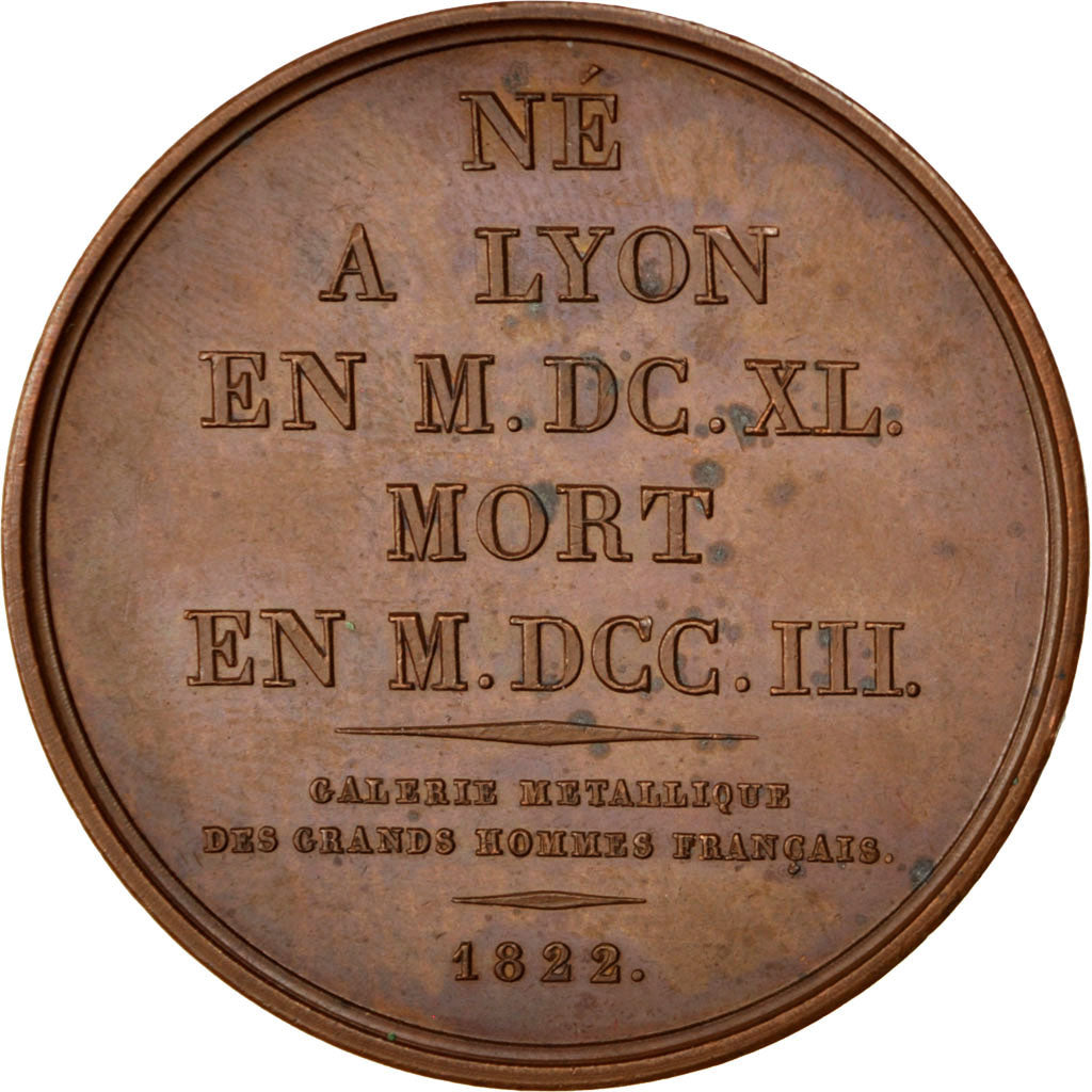 Francia, Medal, Louis XVIII, History, 1822, Petit, BB+, Bronzo