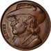 FRANCE, History, Louis Philippe I, Medal, 1846, AU(55-58), Copper, 43, 42.40