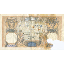 France, 1000 Francs, Cérès et Mercure, 1938, 1938-06-02, AG(1-3)