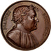 France, Medal, Louis Philippe I, History, 1844, SUP, Cuivre