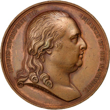 Louis XVIII, Médaille, Il porte la paix du monde