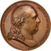 FRANCE, Politics, Society, War, First Restoration, Medal, 1814, EF(40-45),...