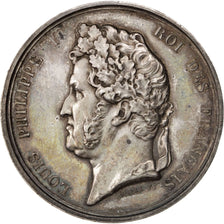FRANCE, Politics, Society, War, Louis Philippe I, Medal, 1844, AU(50-53),...