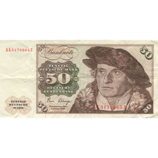 Banknote, GERMANY - FEDERAL REPUBLIC, 50 Deutsche Mark, 1980, 1980-01-02