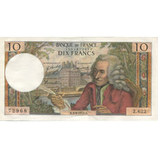 Francia, 10 Francs, Voltaire, 1970, 1970-09-03, FDS, Fayette:62.46, KM:147c
