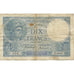 Francja, 10 Francs, Minerve, 1917, 1917-10-23, VF(20-25), Fayette:6.2, KM:73a