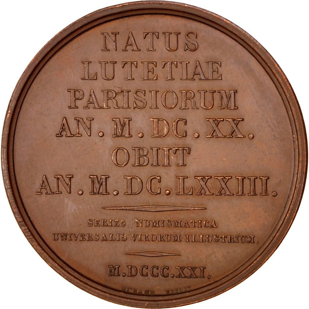 FRANCE, History, Hundred Days, Medal, 1821, AU(55-58), Caqué, Bronze, 41, 45.90