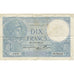 Francia, 10 Francs, Minerve, 1940, 1940-11-14, BB, Fayette:7.20, KM:84