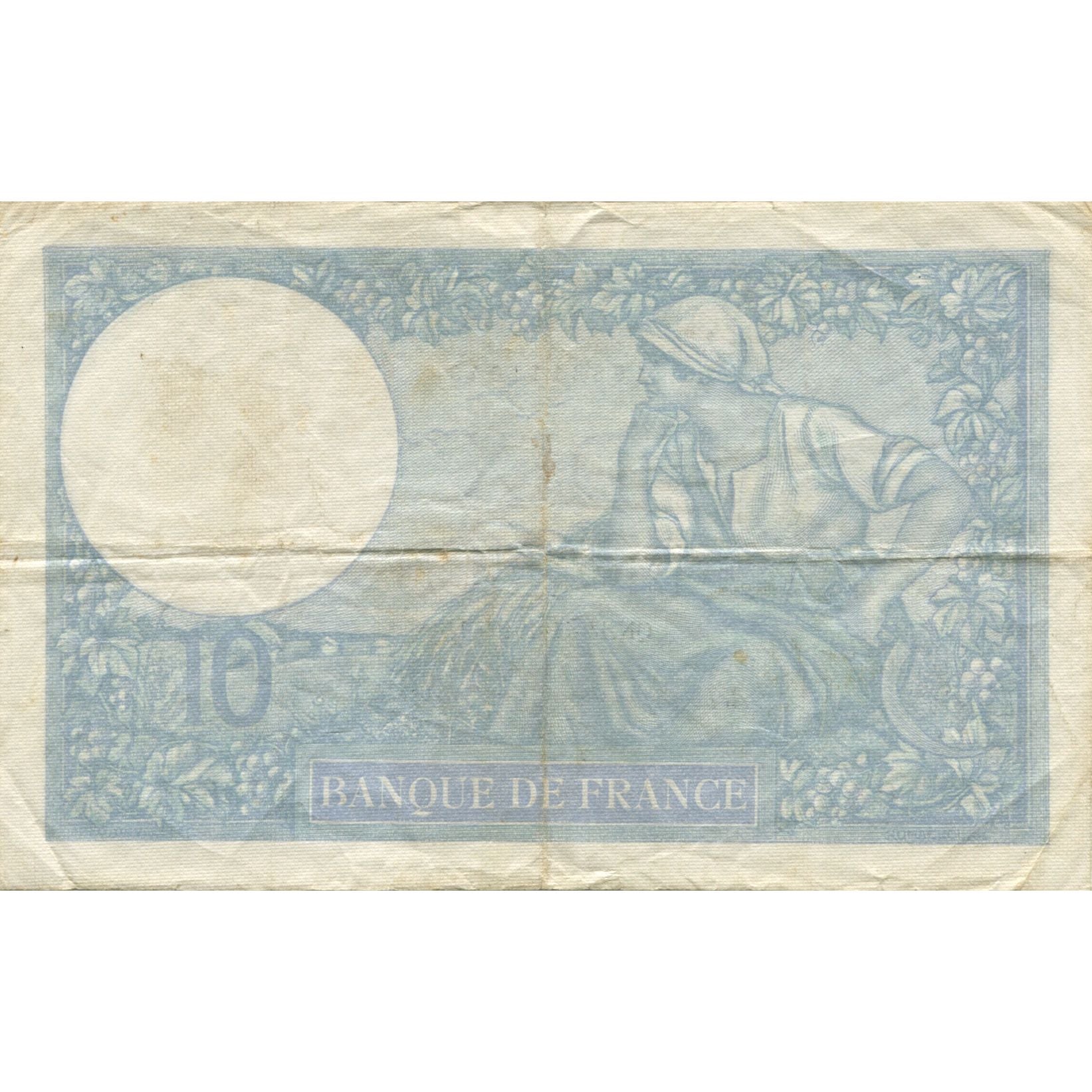 Francia, 10 Francs, Minerve, 1940, 1940-11-14, BB, Fayette:7.20, KM:84