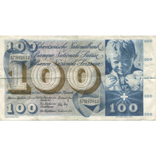 Banknote, Switzerland, 100 Franken, 1973, 1973-03-07, KM:49o, VF(20-25)