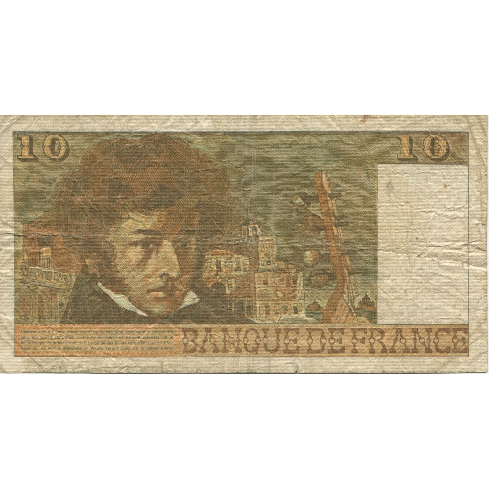 France, 10 Francs, Berlioz, 1972, 1972-11-23, TB+, Fayette:63.1, KM:150a