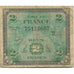 Francia, 2 Francs, Flag/France, 1944, MB+, Fayette:VF16.2, KM:114b