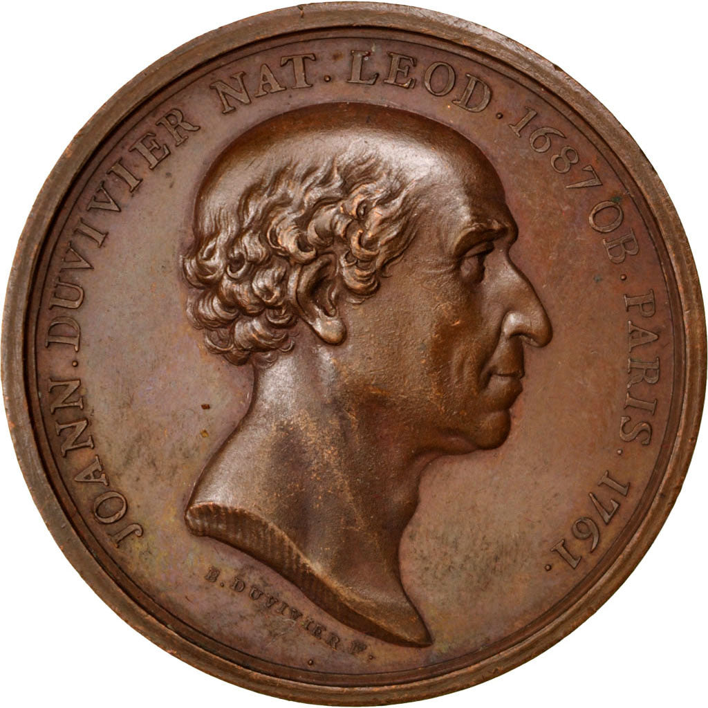 FRANCE, Arts & Culture, French Directory, Medal, 1797, AU(55-58), Duvivier,...