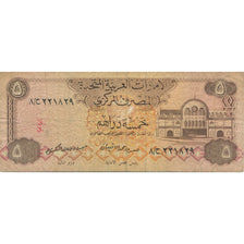 Banknote, United Arab Emirates, 5 Dirhams, Undated (1982), KM:7a, VF(20-25)