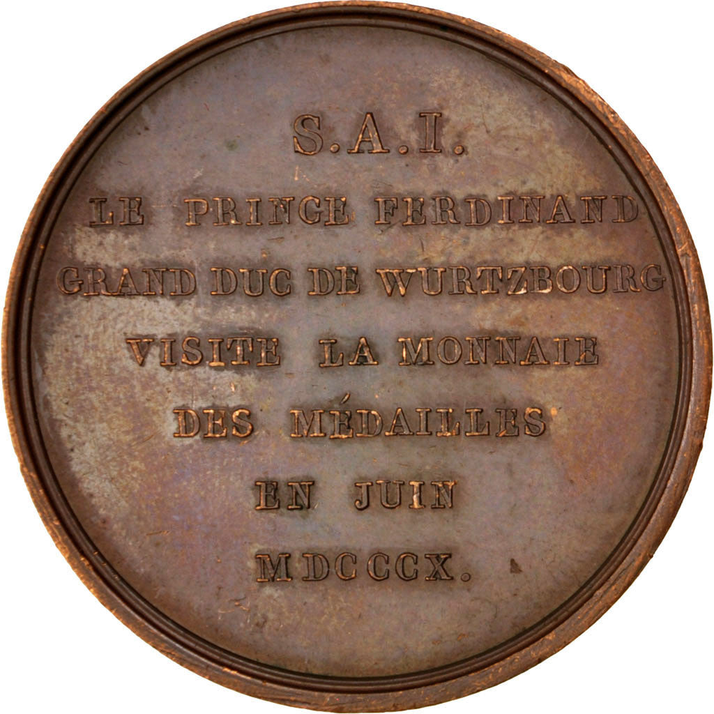 France, Medal, First French Empire, Politics, Society, War, 1810, Brenet