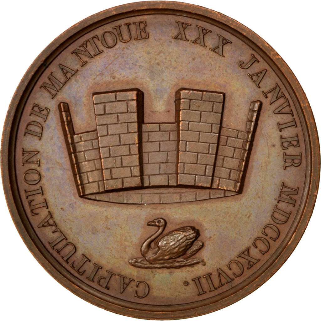 Francia, Medal, French Directory, Politics, Society, War, 1797, SPL-, Rame, 35