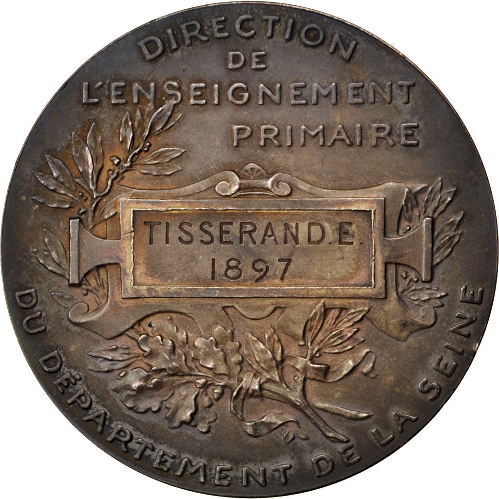 FRANCE, Arts & Culture, French Third Republic, Medal, 1897, AU(55-58), Borrel,..
