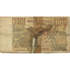Banknote, Algeria, 100 Dinars, 1970, KM:128b, VG(8-10)