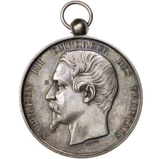 France, Medal, Second French Empire, Business & industry, 1853, Barre