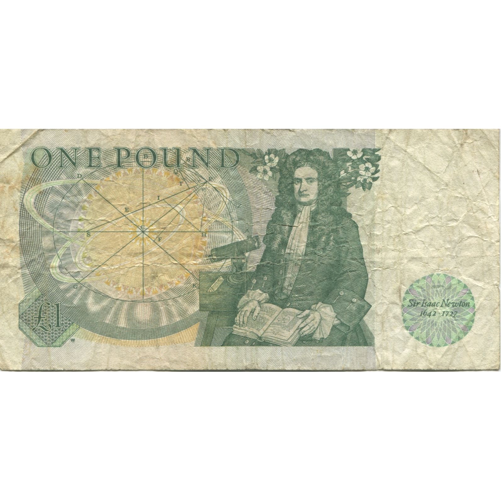 Billete, 1 Pound, Gran Bretaña, KM:377b, RC+