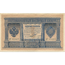 Banknote, Russia, 1 Ruble, 1898, KM:1d, AU(55-58)