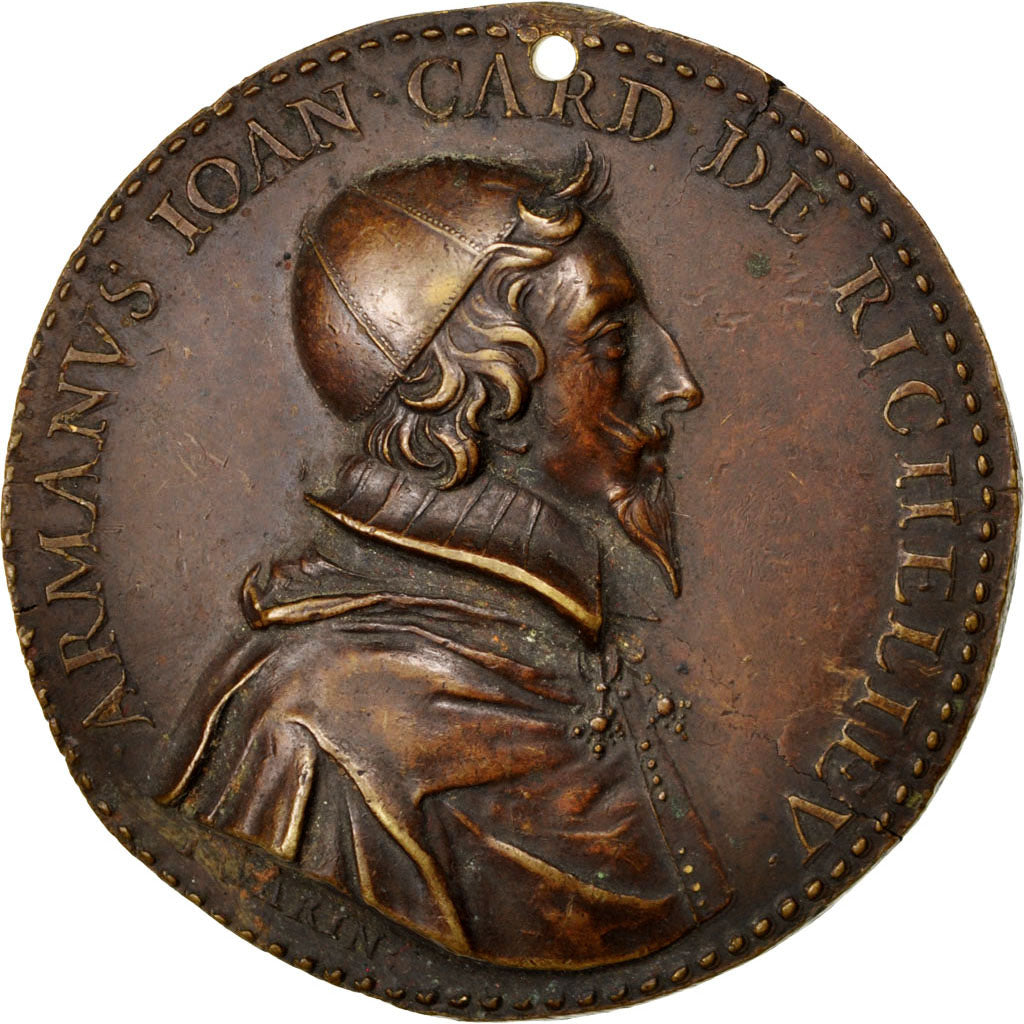 FRANCE, Politics, Society, War, Louis XIII, Medal, 1631, EF(40-45), Bronze, 52,.