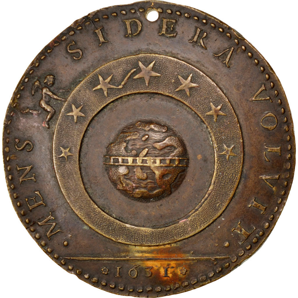 FRANCE, Politics, Society, War, Louis XIII, Medal, 1631, EF(40-45), Bronze, 52,.