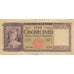 Biljet, Italië, 500 Lire, 1947, 1947-04-14, KM:80a, TTB
