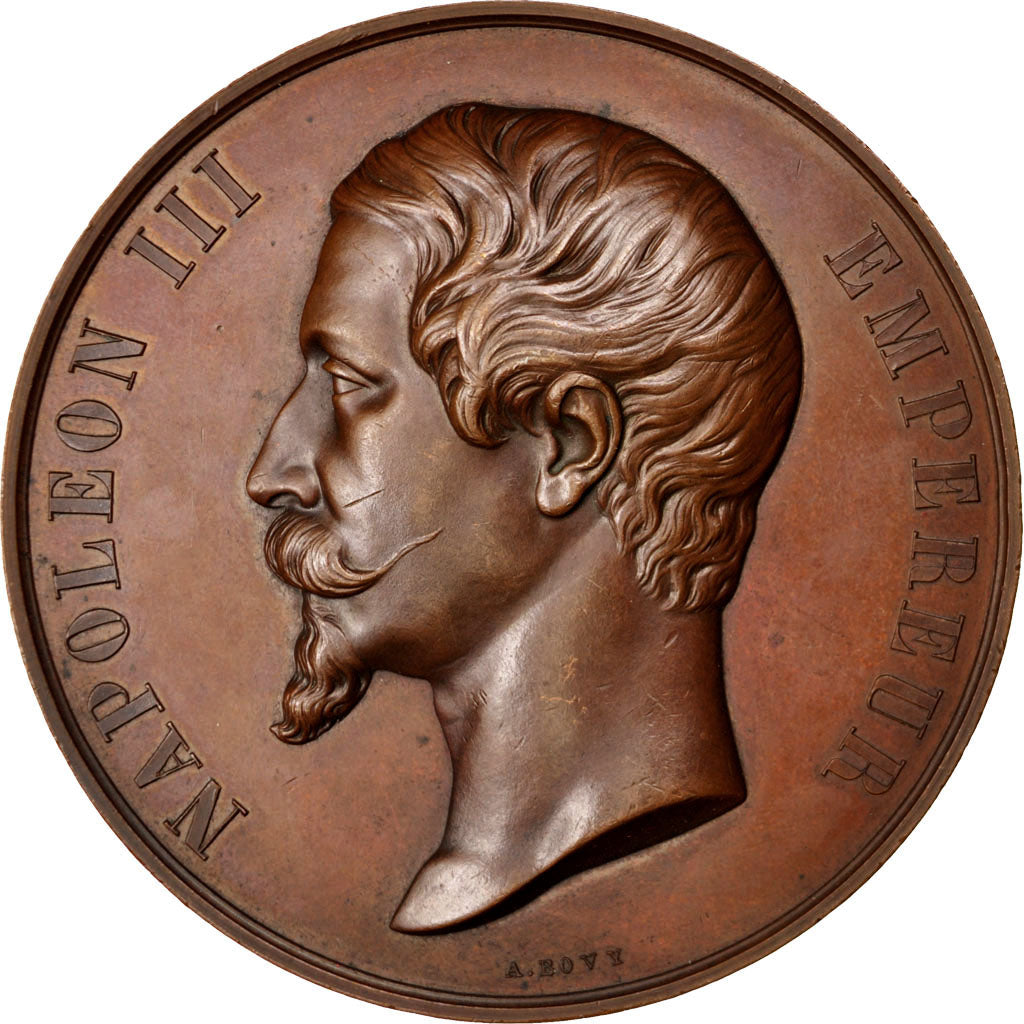 FRANCE, Politics, Society, War, Second French Empire, Medal, 1856, AU(55-58),...