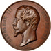 FRANCE, Politics, Society, War, Second French Empire, Medal, 1856, AU(55-58),...